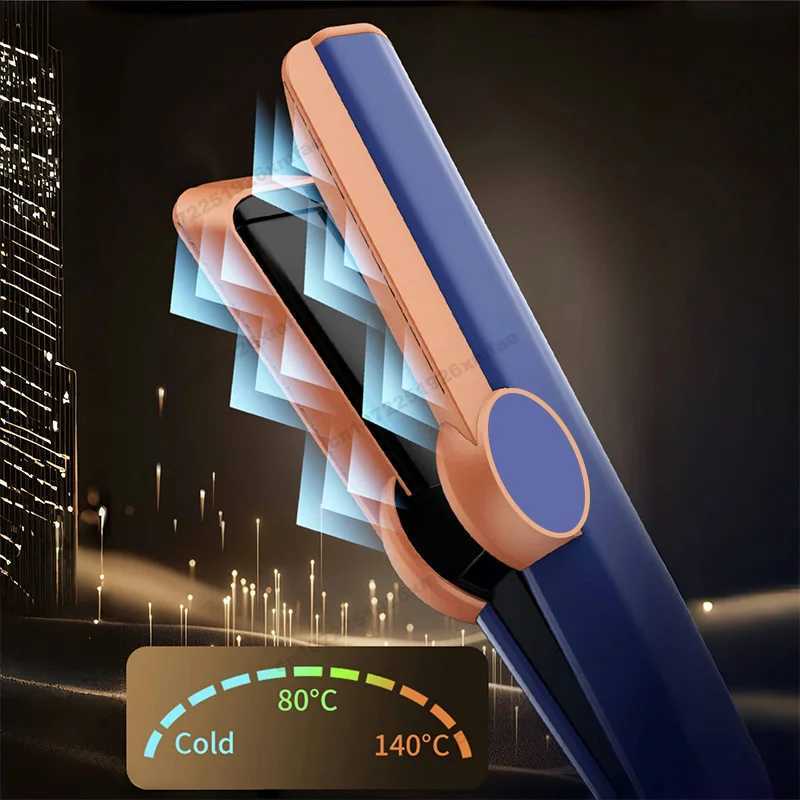 2 IN 1 Professional Hair Straightener Hair Dryer Styling Tool Negative Ion hairdryer Iron Long-Lasting airstraitXJ250528