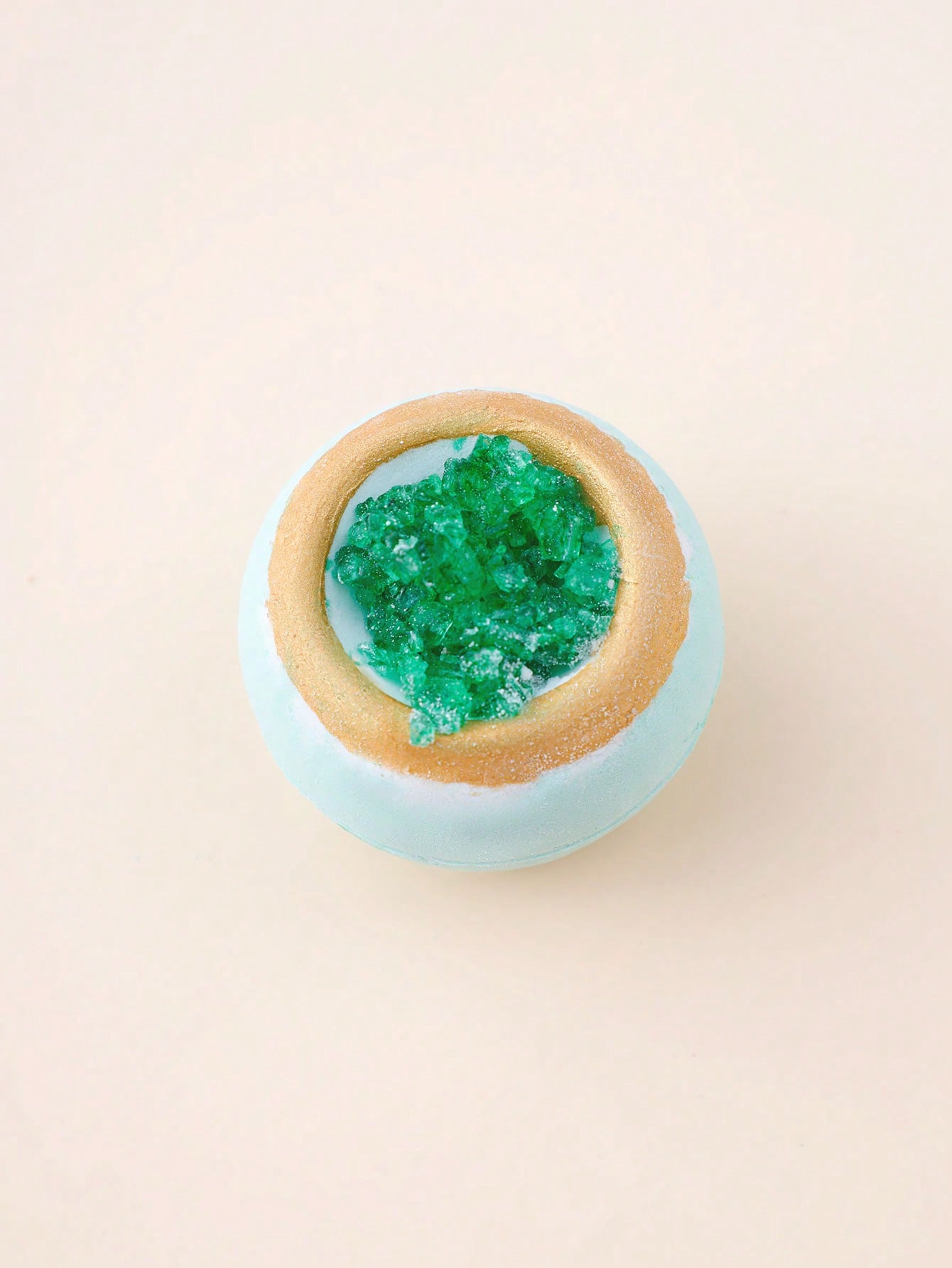 Creative Pink Gold Sea Salt Scented Bath Bomb - A Refreshing New Experience
