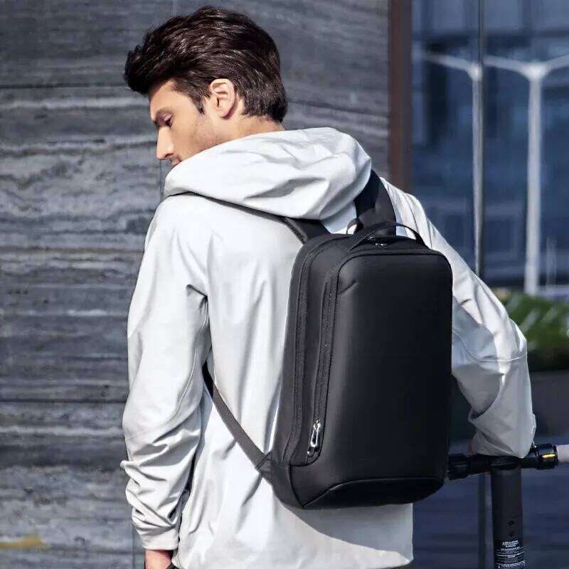 MARK RYDEN Slim Laptop for Men Business Minimalist Backpack YKK Zipper Scratch Resistant With USB