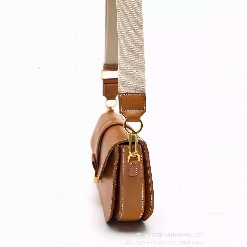 Women's Bags Designer Fashion Wide Strap Woman Designer Handbag High Quality Cover Shoulder Bag Female Phone Flap Crossbody Bags For Women