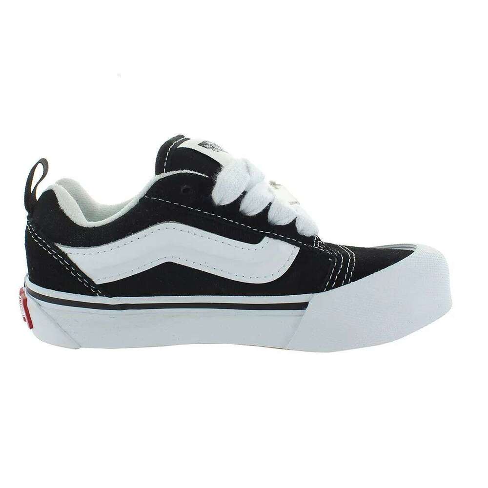 Knu Skool PS Boys Shoes Size 12, Color: Black/True White