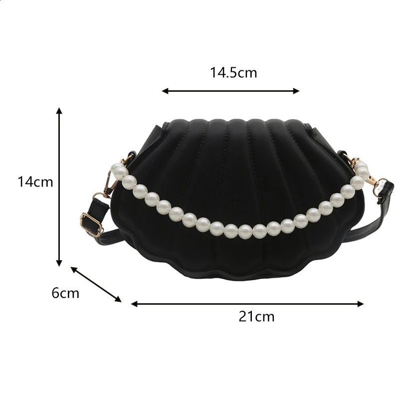 Koreanstyle Chic Singleshoulder Bag Niche Trend Shell Fashionable and Simple Crossbody Summer for Women 250528