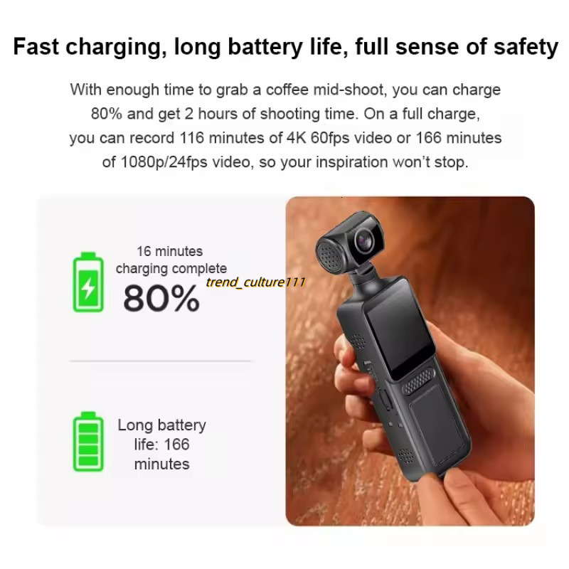 Ultra HD 4K WiFi Mini Camera Portable Digital Video Recorder BodyCam Infrared Night Vision Sports DV Riding Camcorder
