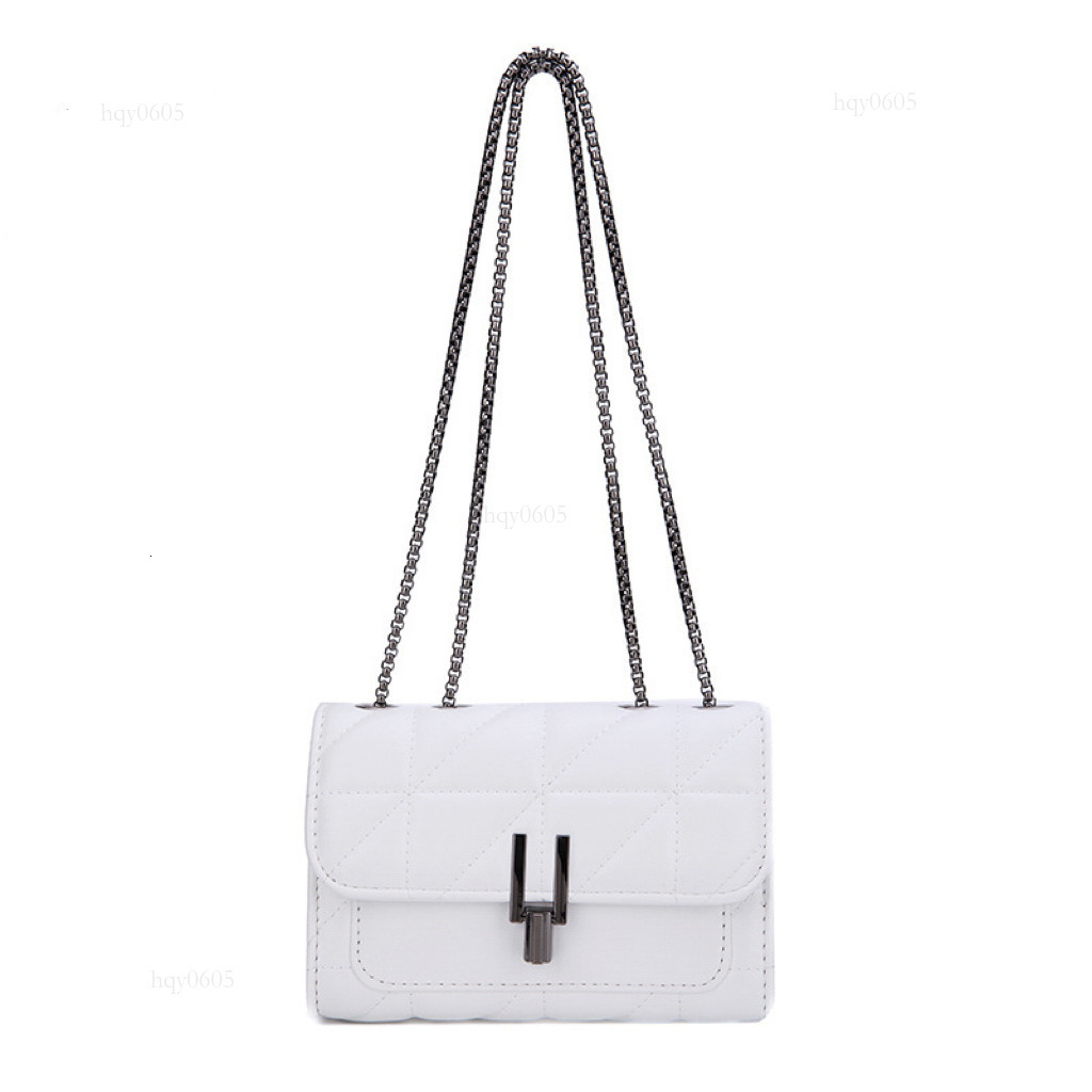 Top quality Brand High Quality New Style Free Delivery Designer Bag Women's Versatile Chain 2024 High-End Fashion Shoulder Light Luxury Quilted E