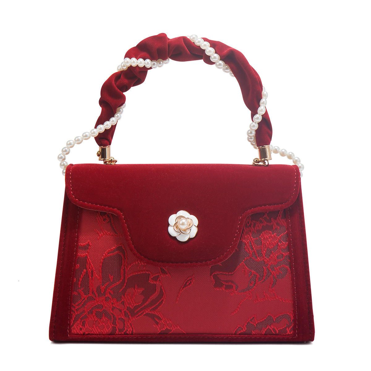 designer bag 2024 New Large Capacity Handbag Newlyweds Women's Niche Wedding Small Bags Crossbody Bags