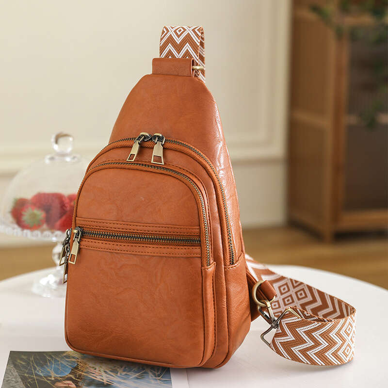 Women's Chest Unisex Bags Fashionable Crossbody Small Waist Bag B5