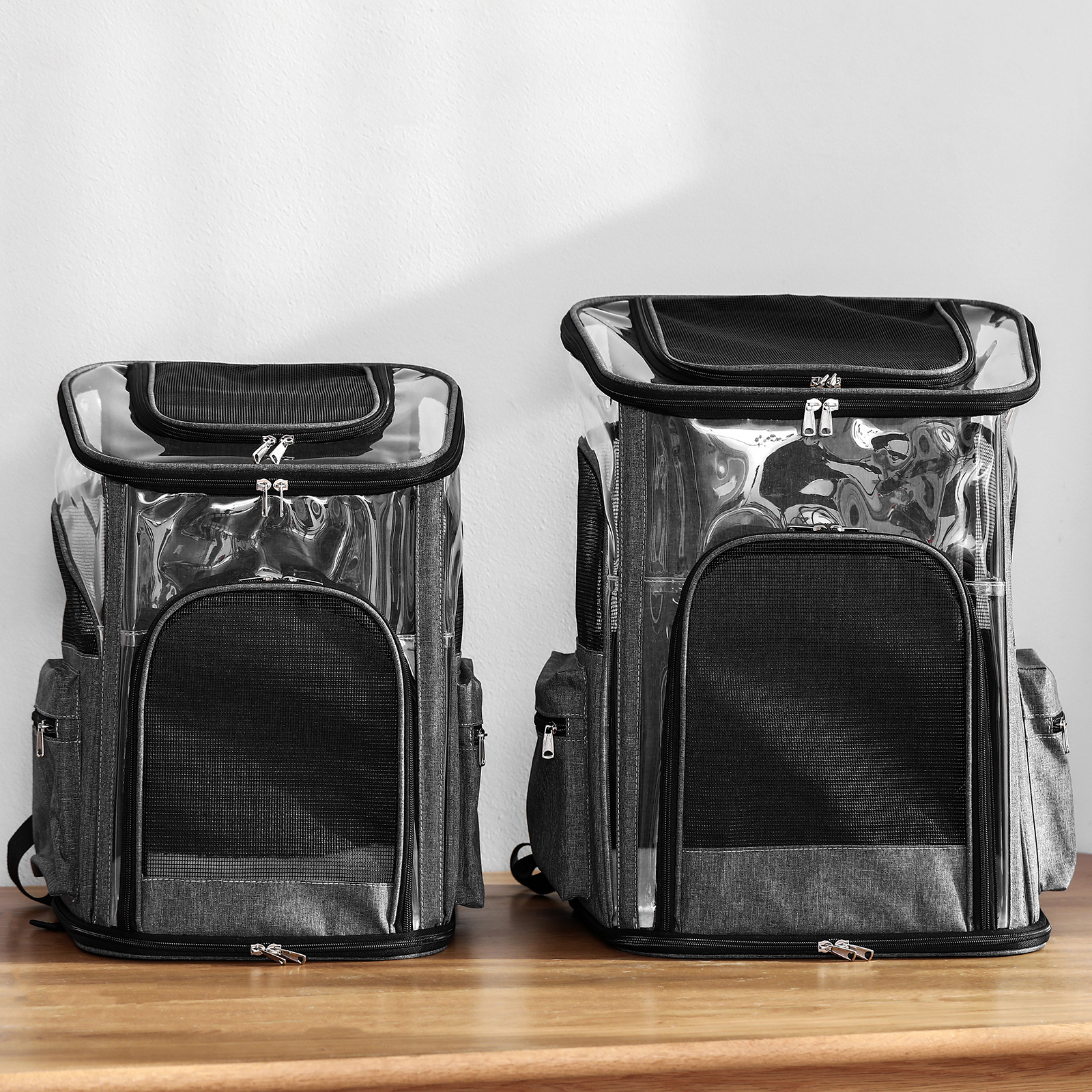 Pet Carrier Backpack with Sturdy Steel Frame for Easy Travel & Comfort