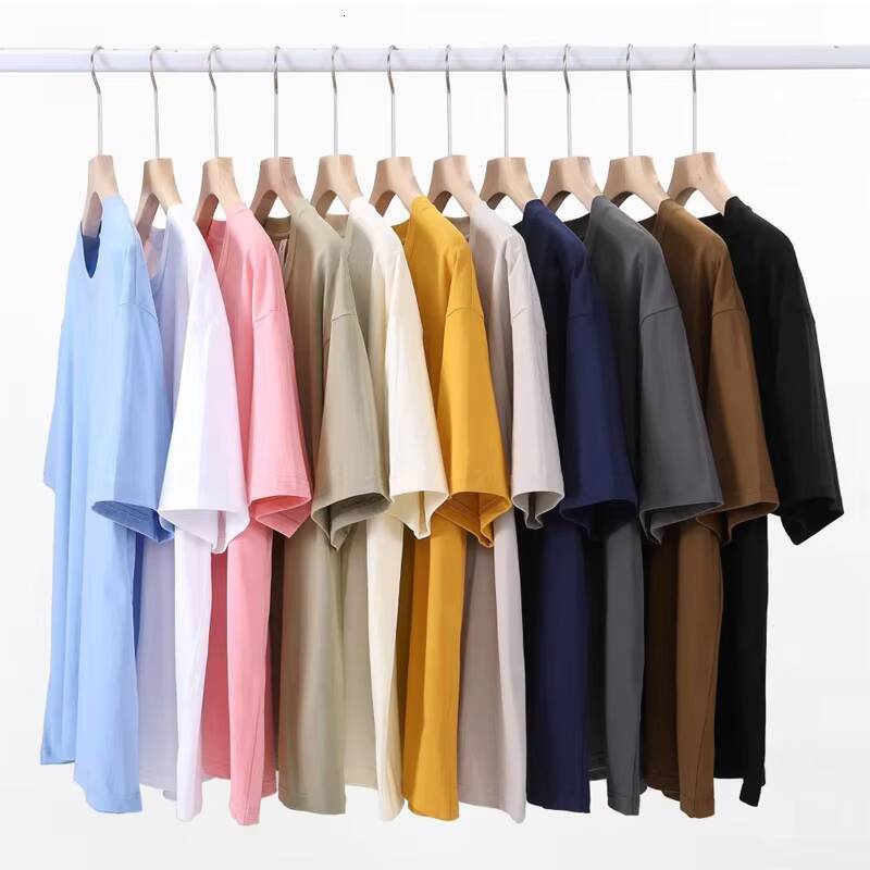 High-Quality 100% Cotton Your Brand 3D Puff Print Logo Unisex Short Sleeve Men's Plus Size T-Shirt