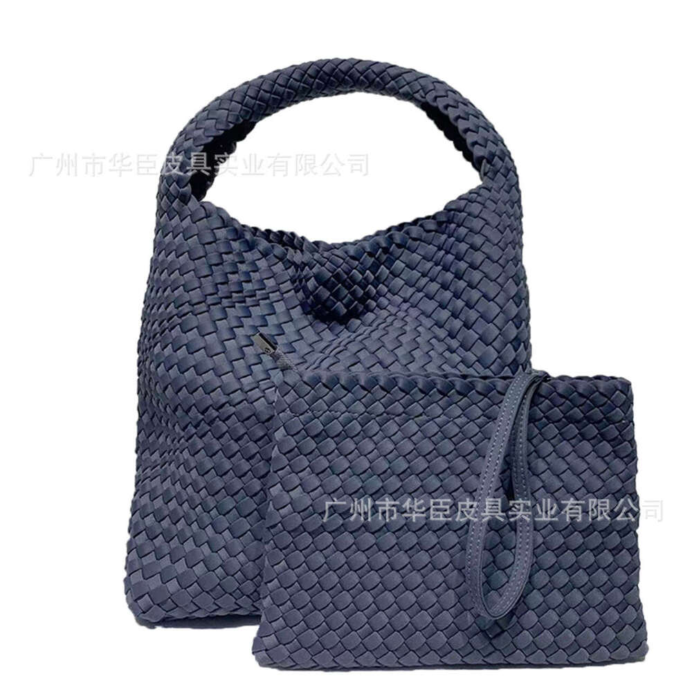 Tote Bag Handwoven Tote Large Capacity Mother Daughter Trendy Soft Handbag Mommy Bag Shoulder Bag Braided Handbag