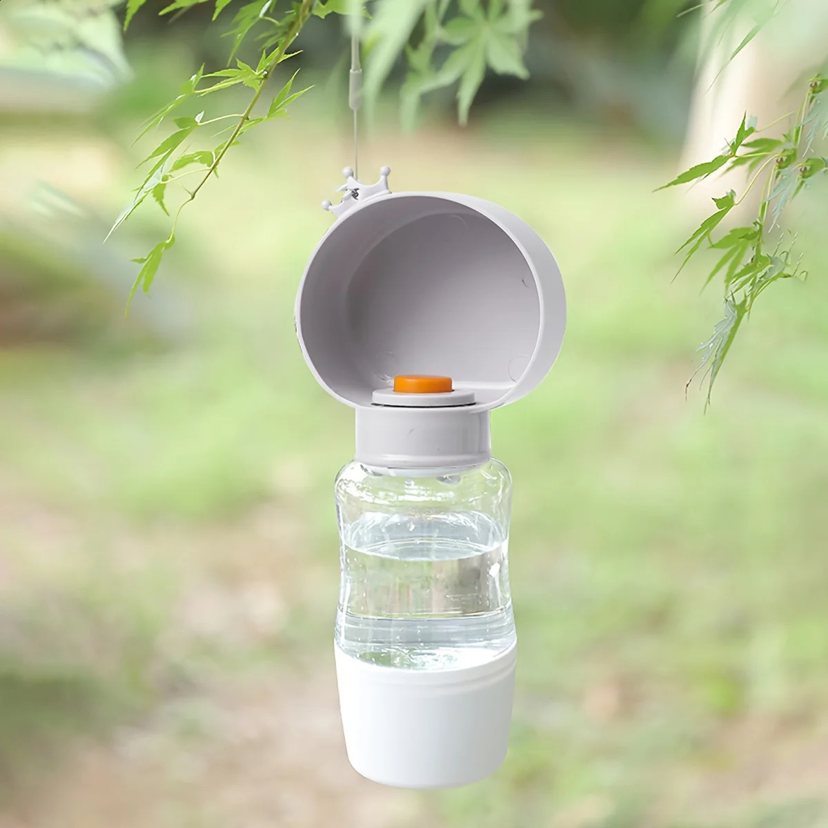 free shipping 1pc-Dog Outing Outdoor lti-functional Companion Cup Feeder Portable Pet Water Dispenser Supplies 250528