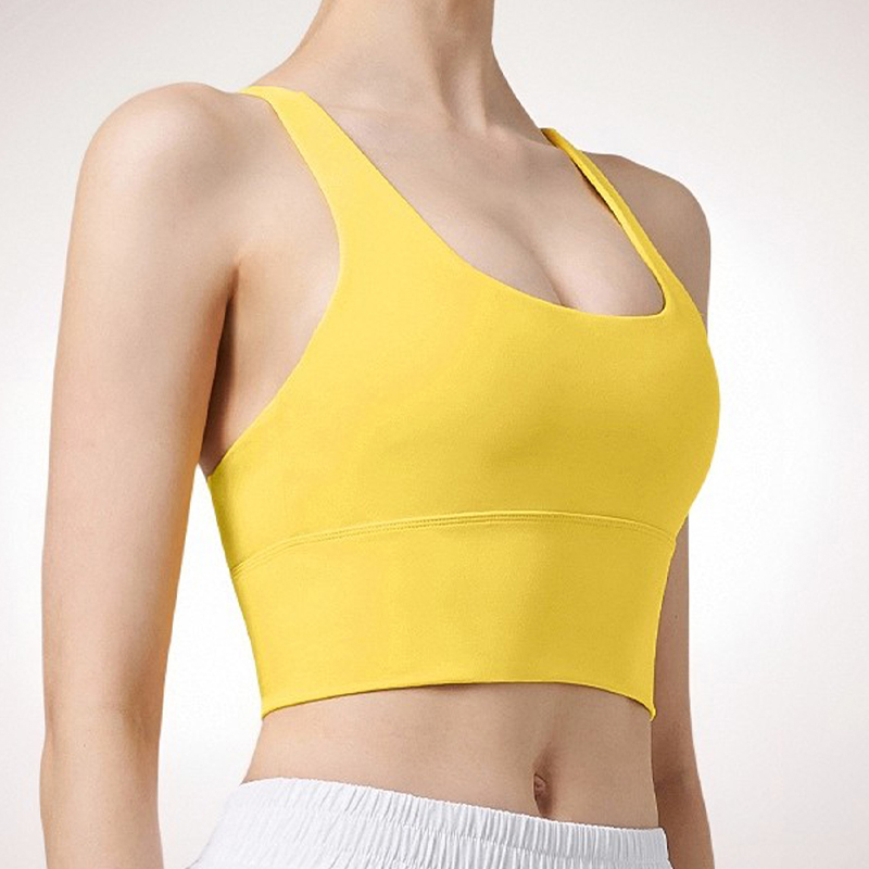 Breathable Seamless Workout Tank Tops w/ Concealed Supportive Bras Suitable for High Impact Exercises