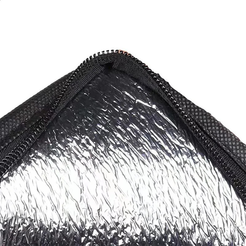 Large Capacity Insulated Grocery Bags Foldable Reusable Soft Cooler Bag Lightweight Cold Takeout Food Delivery Bag 250528