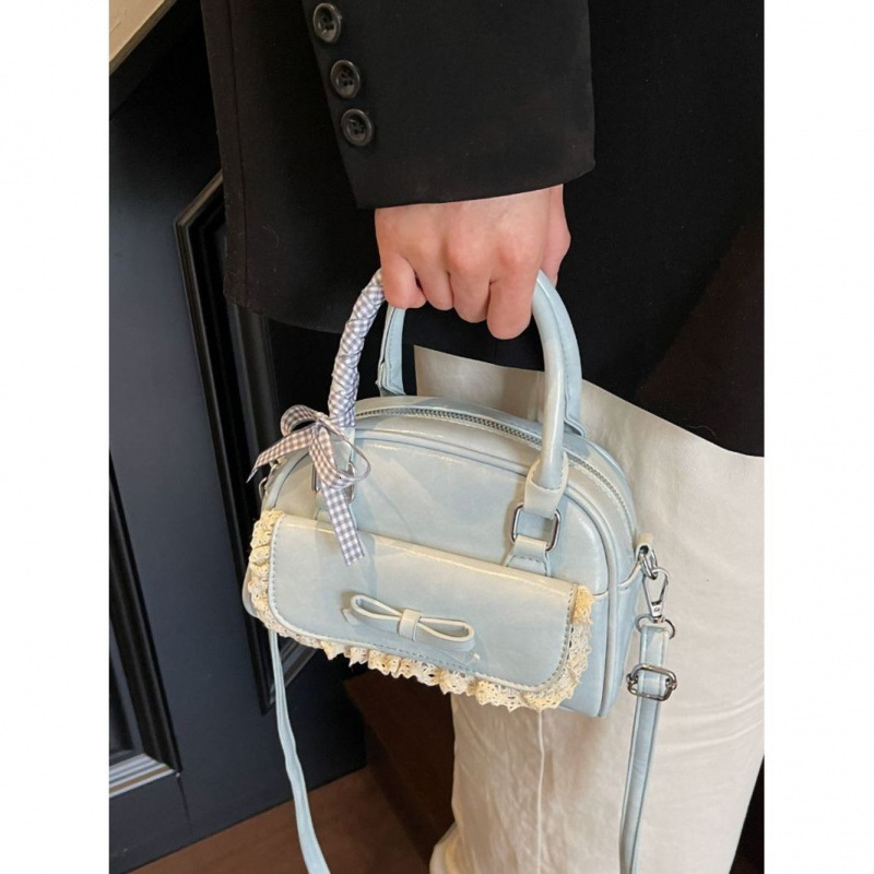 Women s Bow fashion New Fashion Handbag Bowling Bag Multi fashion functional Crossbody Bag Designer Fashion Trend Women s Shoulder Bag Handbag