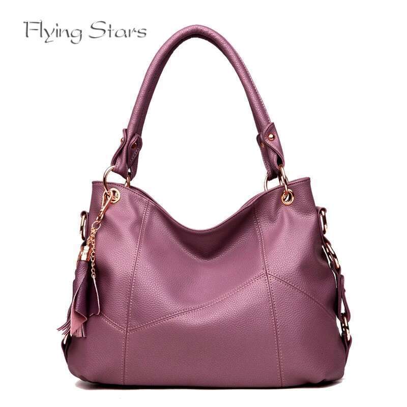 Large Capacity Women's Tote Brand PU Leather Fashionable Designer Women Shoulder Bag Travel Handbag 2024 New