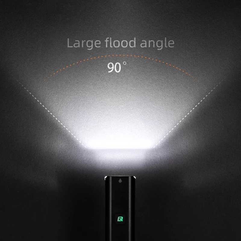 ROCKBROS Bicycle Light Ultralight 1000 Lumens Cycling Headlight Aluminum Alloy IPX6 Waterproof Front Flashlight Bike Accessories XJ250529