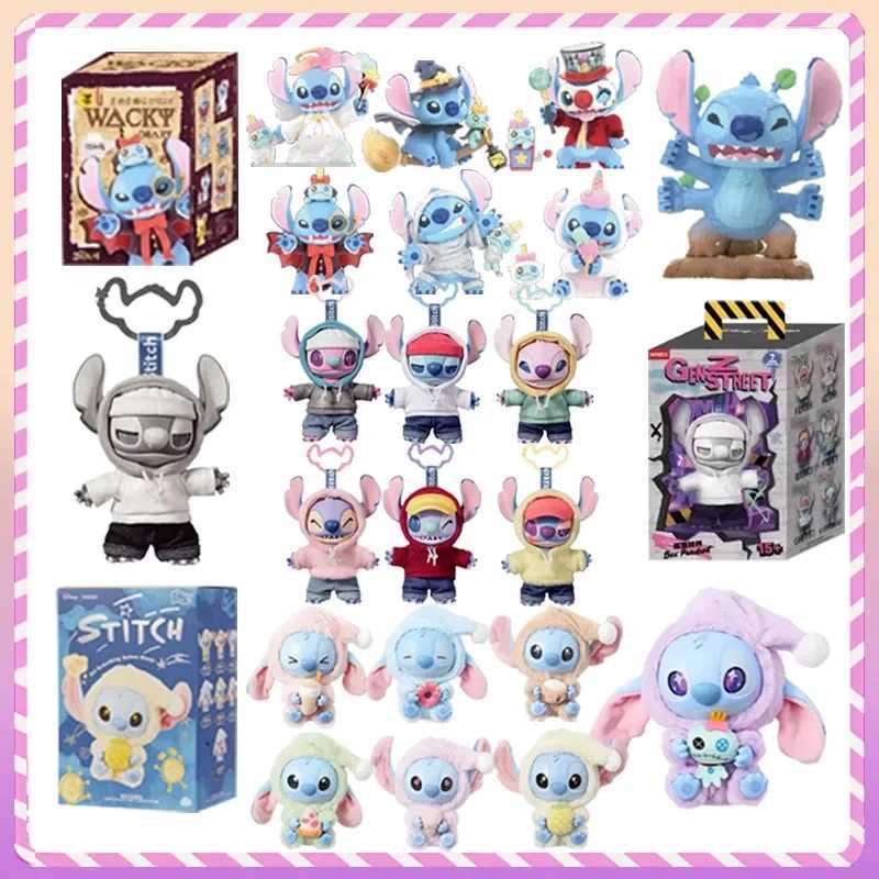 Stitch Pajamas Funny Diary Hip-hop Street 2.0 Blind Box Stitch Figurines Trendy Toys Dolls Desktop Ornaments Birthday Gift W250529