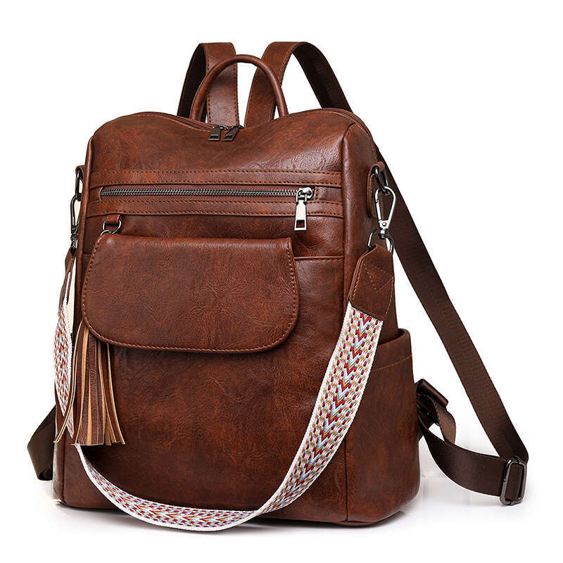 New Style Large Capacity Dual-Use Shoulder Crossbody Bag Casual Women's Backpack B5