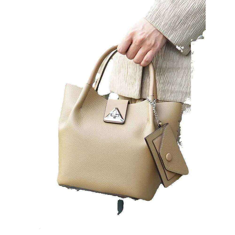 Designer Luxury Zency 100% Genuine Leather Designer Shoulder For Women Crossbody Top Handle Bag With Free Card Coin Organizer Purse Handbag