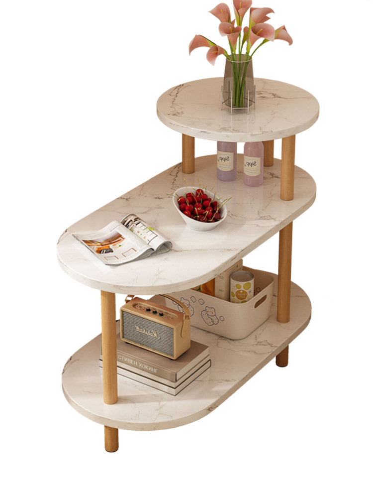 B5294 Sofa rack square side cabinet home living room small table simple coffee table side cabinet