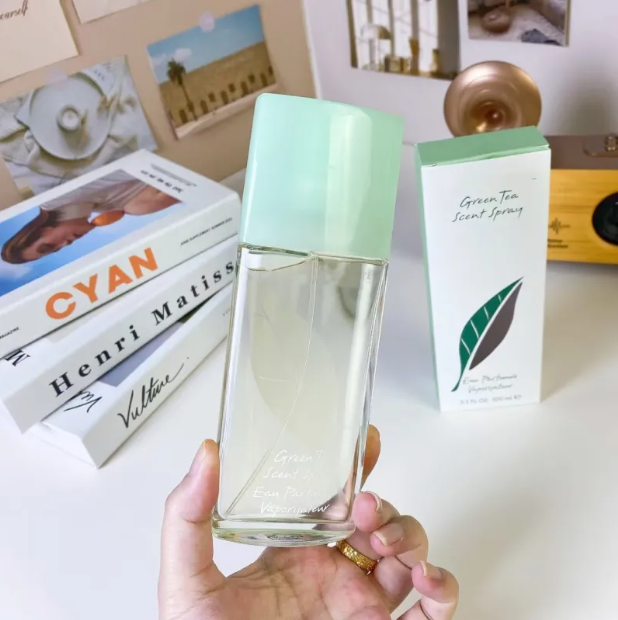 Neutral Perfume Girls Femme Green Tea 100ml EDP Fragrance incense spray Long Lasting Fragrance Charming Smell