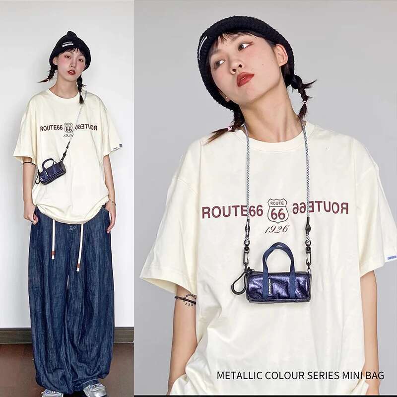 New Korean Fashion Female Casual Zipper Pouch Simple Crossbody Women Handbags Mini Purse Shoulder Bag