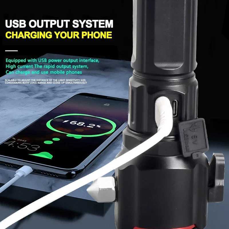 LiitoKala LF-2210 26650 Portable Lighting Flashlight Equipped with Rechargeable Batteries Mini FlashlightXJ250529