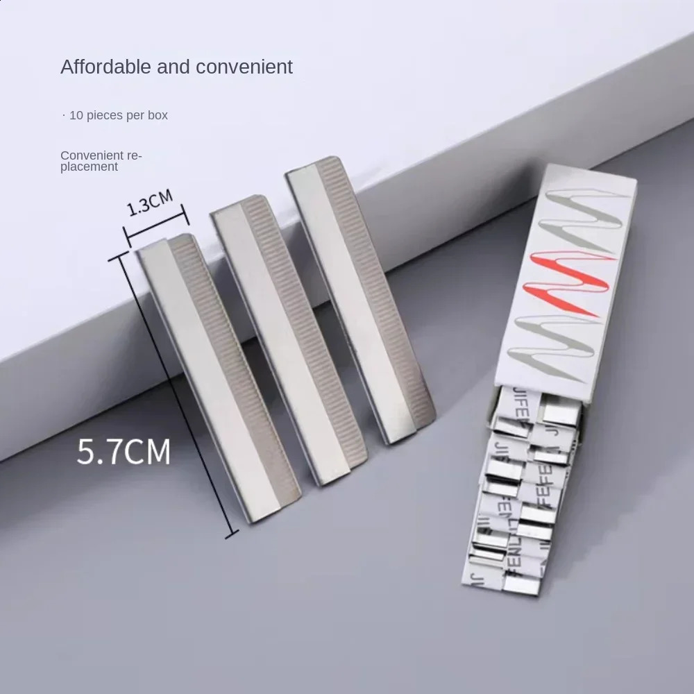 100PcsLot Eyebrow Trimming Professional Hair Cutting Razor Knife Stainless Steel Multifunction Sharp Feather Blade Makeup Tool 250516