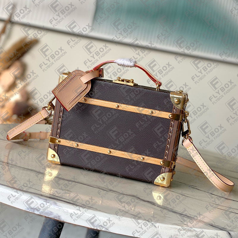 M11118 Handle Trunk Bag Cosmetic Case Shoulder Bag Tote Handbag Crossbody Women Fashion Casual Luxury Designer Top Handbag Bag TOP Quality Purse Pouch Fast Delivery