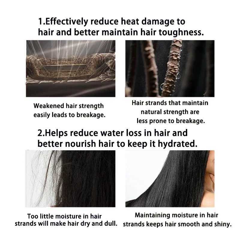6IN1 Multi Hair Styler 1300W High Power Combines Drying Straightening and Curling Functions Suitable for Home and Salon UseXJ250528