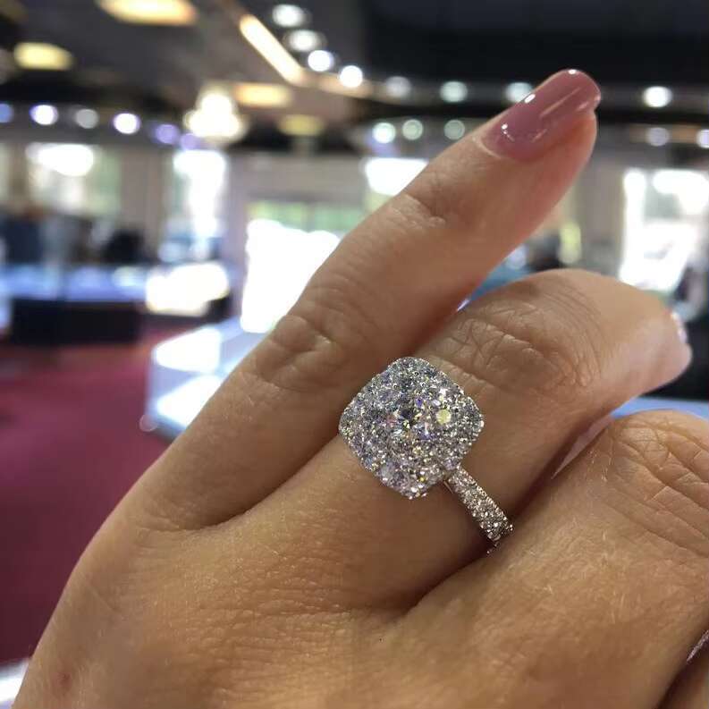 Luxury Ring for Women Rings Wedding Engagement Promise Ring for Ladies Gifts High Quality Korean Style Women Jewelry