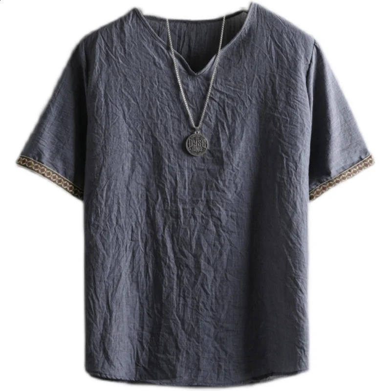 M-5XL Plus Size Summer Mens Shirts Plain Color Korean Fashion Men Short Sleeve Hawaii Short Sleeve Shirt Light Weight Clothing 250528