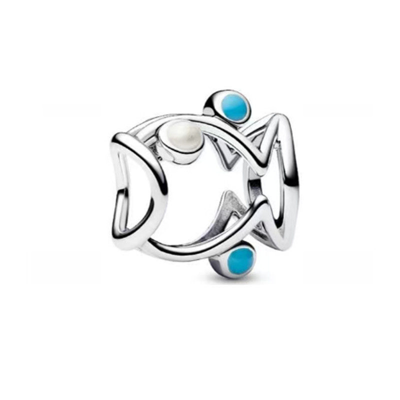 2025 Summer Hot selling 925 Sterling silver flamingo dolphin Dangle charms beads fit bracelet DIY for women jewelry gift free shipping