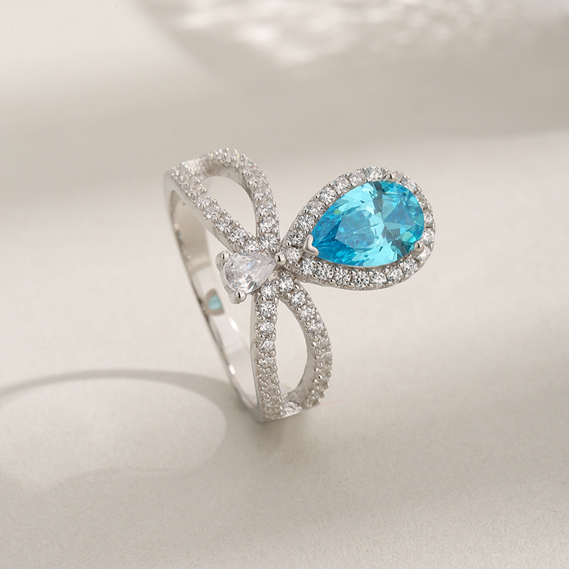 Chic Eternity Style Ring Crafted from High-Quality Precious Metals Highlighting Sparkling Natural Stones