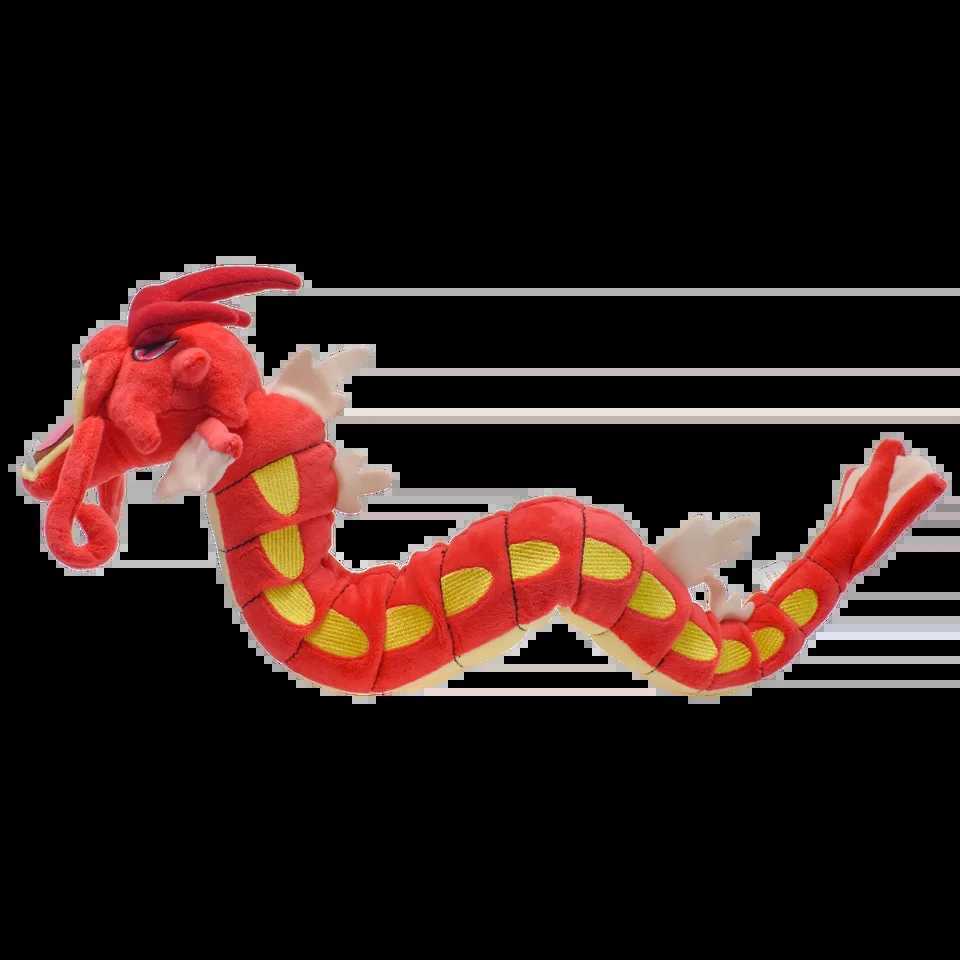 Shiny Gyarados Plush Toys Stuffed Animal Charizard Game for Collectible Gift Soft Plushies Character 23 Inch Red Z250529