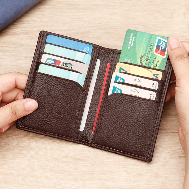 Fashion New Unisex Everyday Use Vintage Classic Faux Leather Mini Multiple Card Slots Snap Free Delivery White Coin Pocket Holder Credit