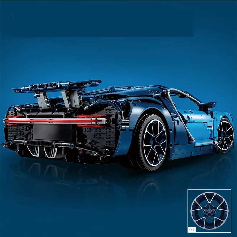 3599PCS Bugatti Super Sport Car Building Block Model Racing Vehicle Hypercar Assemble Model Brick Toys for Kids and Adults Gifts W250529