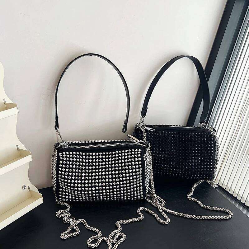 Spring And Summer Small Bags 2024 New Trend Color Dia Pillow Chain Shoulder Personalized Crossbody Bag