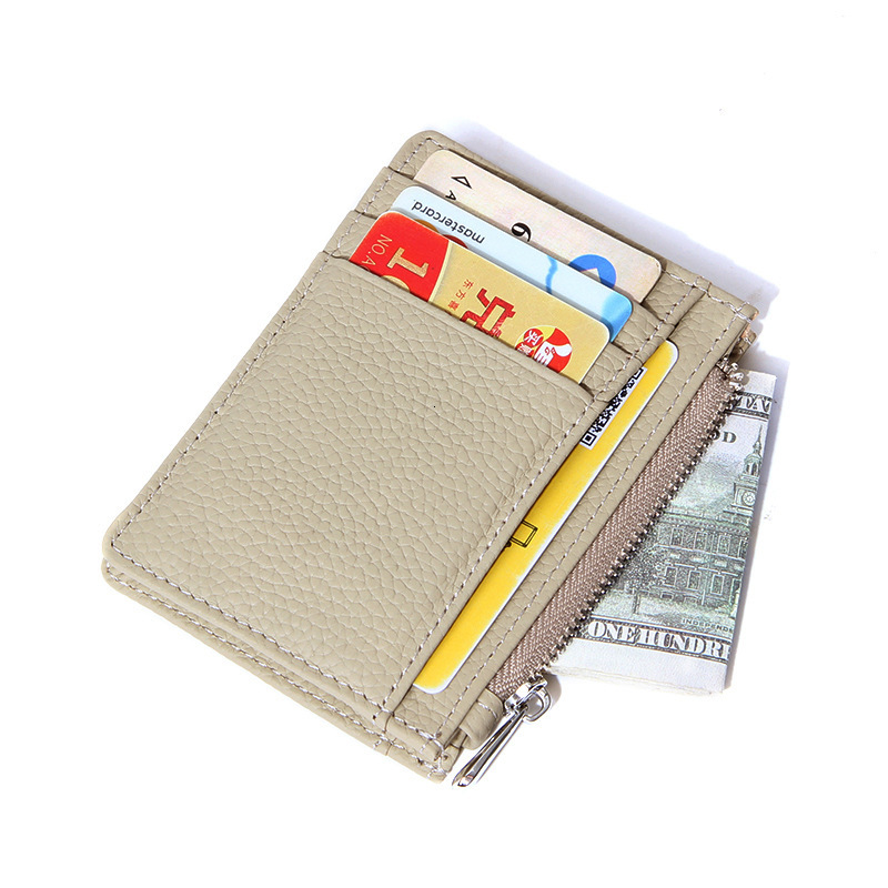 Fashion Wallet Women Men Uxury Everyday Use Minimalist Leather Faux Mini Coin Purse Magnetic Brown Black ID Window Card Free delivery Holder Credit