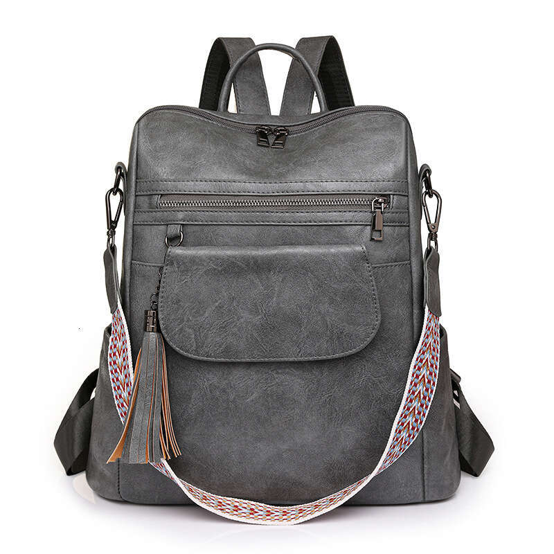 New Style Large Capacity Dual-Use Shoulder Crossbody Bag Casual Women's Backpack B5