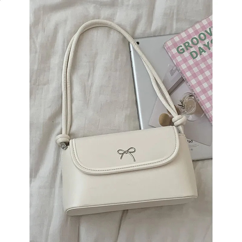 JIAERDI Harajuku Blue Underarm Bag Purse Women Girls Sweet Cute Leather Baguette Bags Female Vintage Y2k Messenger Chic 250528