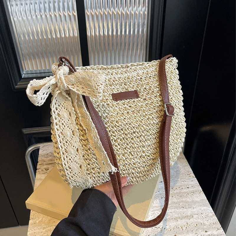 Ladies Fashion Summer Straw Crossbody Bag Women Beach Holiday Shopping Woven Shoulder Purses XJ2520528