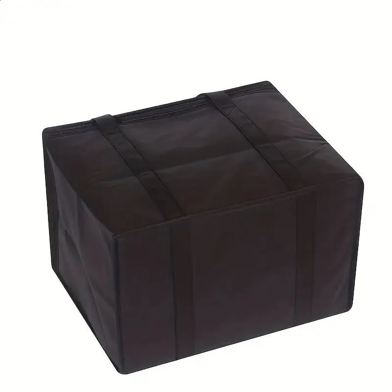 Large Capacity Insulated Grocery Bags Foldable Reusable Soft Cooler Bag Lightweight Cold Takeout Food Delivery Bag 250528