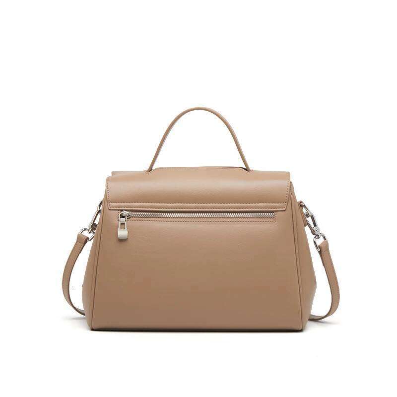 2025 NEW Hing End Genuine Leather Handbags Tote Bag Luxurious Solid Women Shoulder Bags Business Women#Sc1707