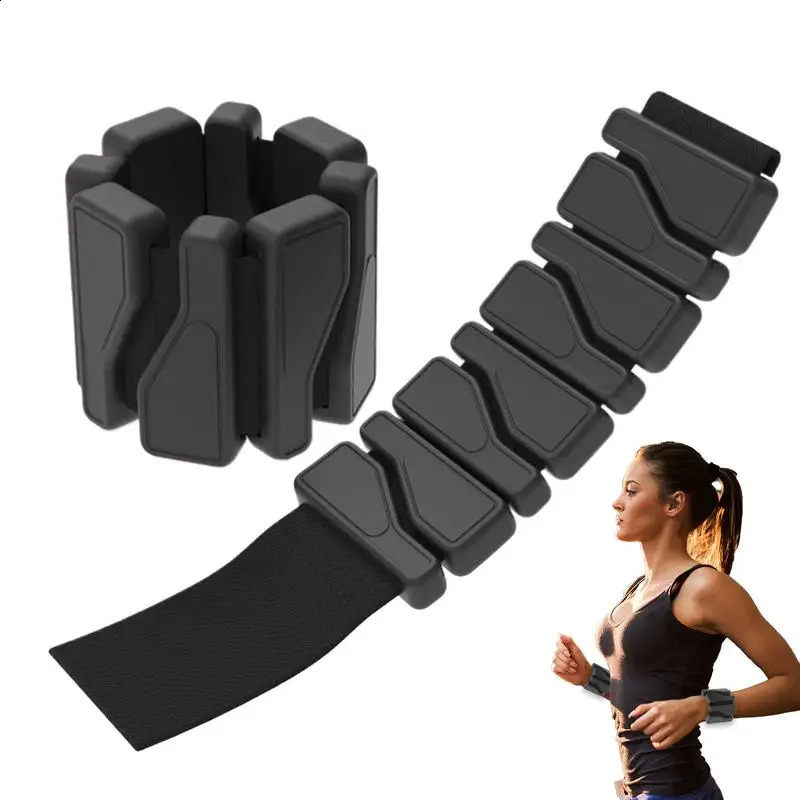 Ankle Weights For Women Men Adjustable Wrist Weighted Bracelet For Home Gym Silicone Wrist Strap Pilates Equipment 250528