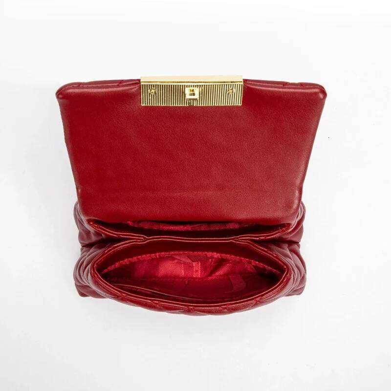 Fashionable Classic New Crossbody PU Material Solid Color Letter Element Women's Shoulder Bag