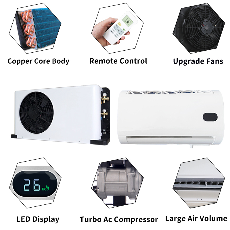 Portable Multi-Purpose Air Conditioning System for Cars & RVs - Durable Compact Design