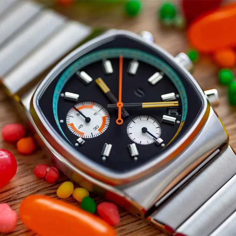 CILOA man high quality quartz watches for men retro automatic movement steeldive male stainless steel waterproof watch mens W250529