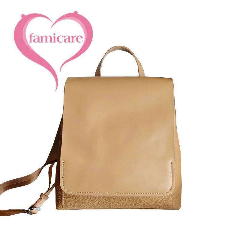 Fashion Female Genuine Backpack Lady's Large Capacity Shoulders Bag Women Commute Knapsack Soft Leather Casual Backpacks