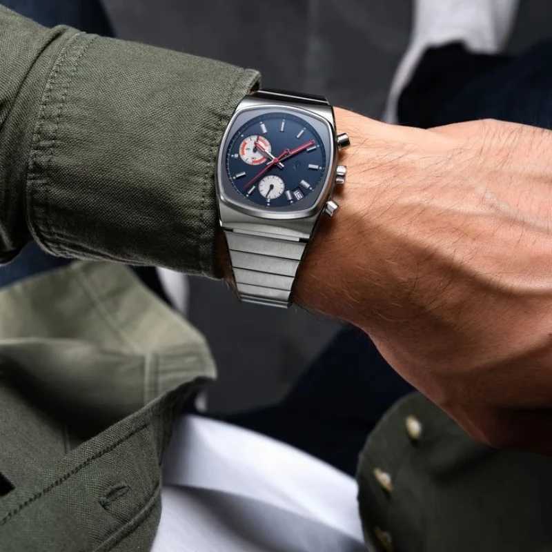 CILOA man high quality quartz watches for men retro automatic movement steeldive male stainless steel waterproof watch mens W250529