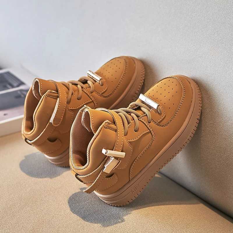 Kids High Top Spring and Fall Sneakers Soft Walking Shoes for Babies Boys Girls School Sneakers for Kids 2024 W250529